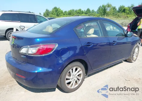 2012 Mazda Mazda3 I Grand Touring из США, поврежденный, VIN JM1BL1W80C1638993